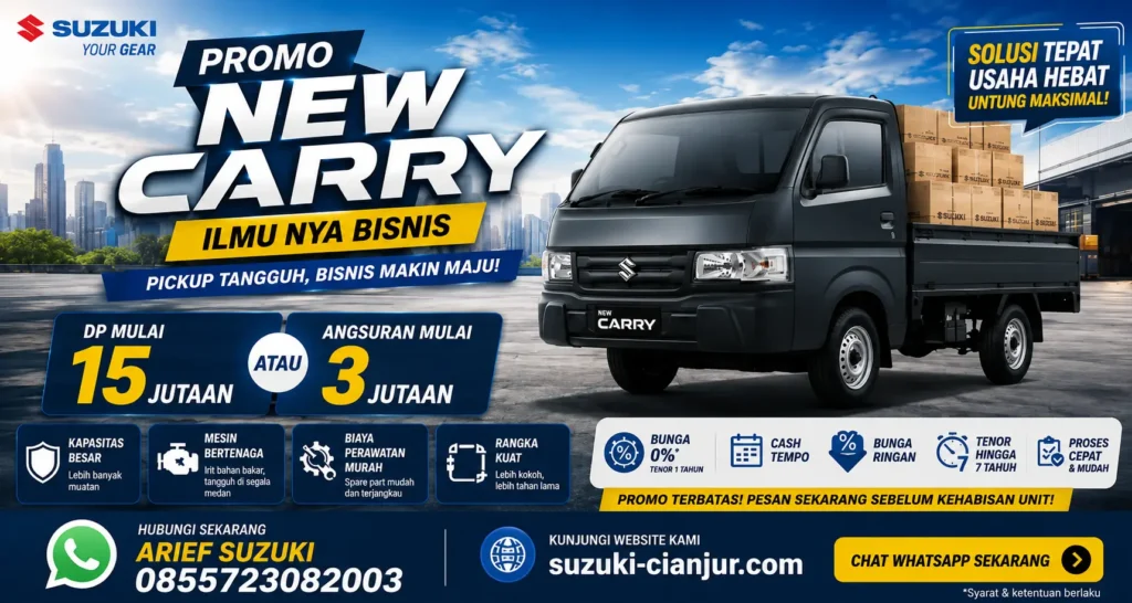 promo suzuki new carry pickup cianjur