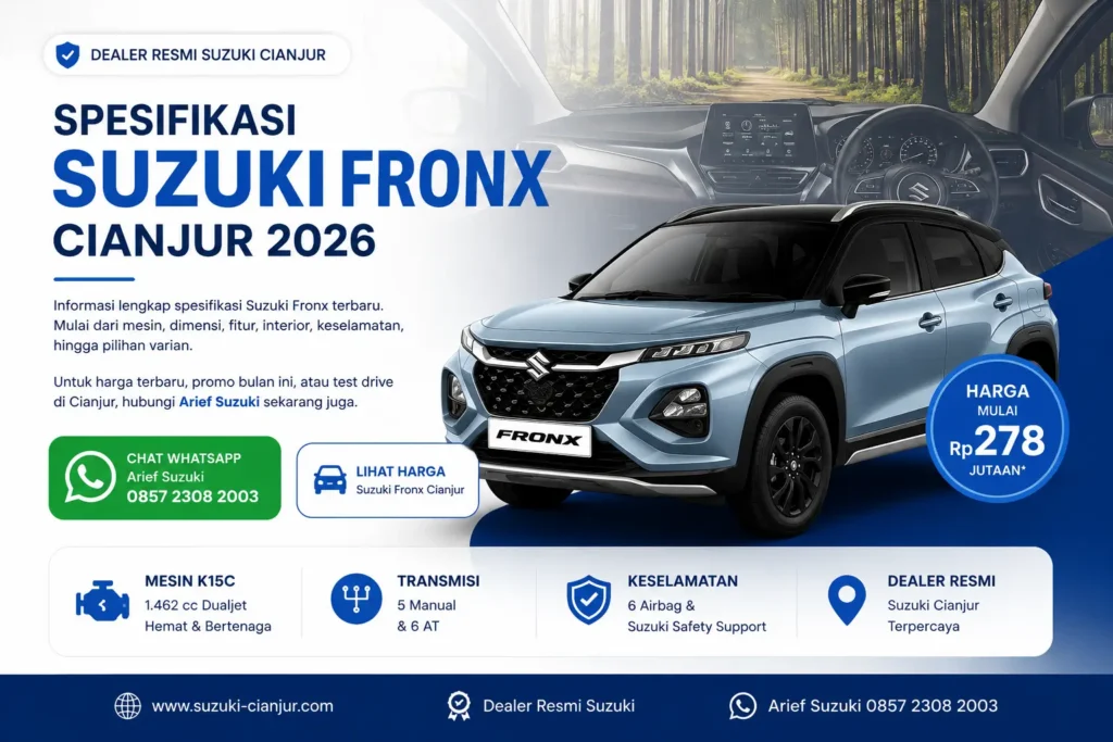 banner suzuki fronx cianjur