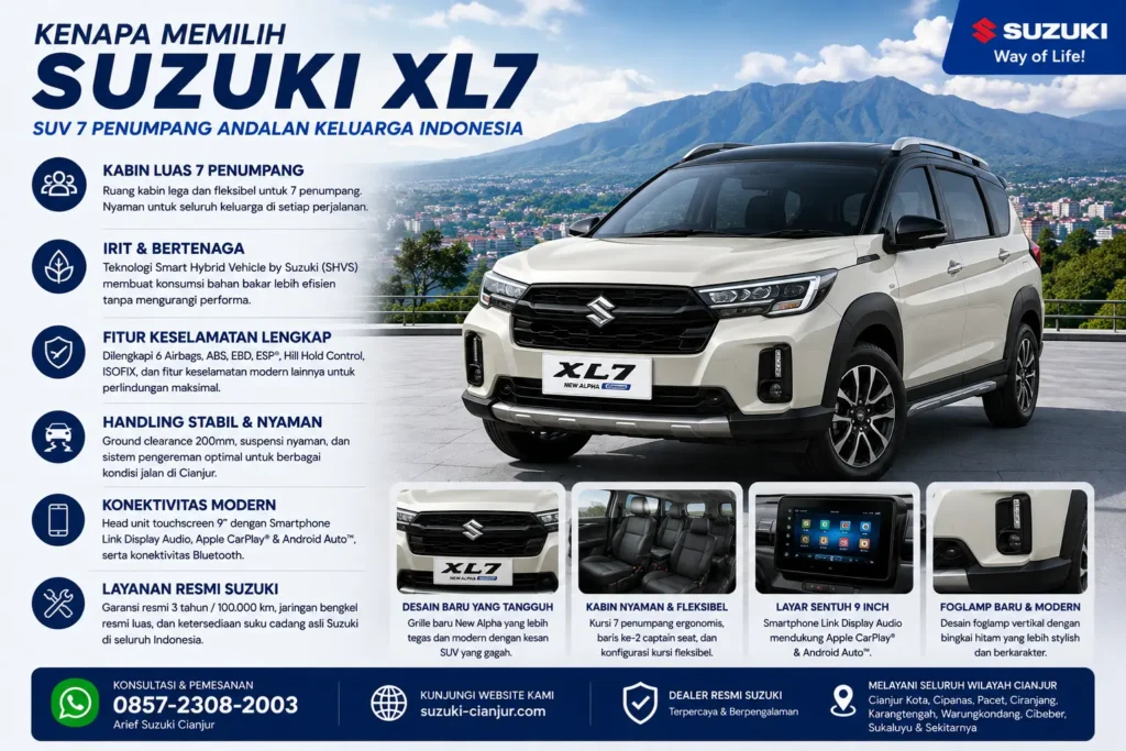 kenapa memilih suzuki xl7