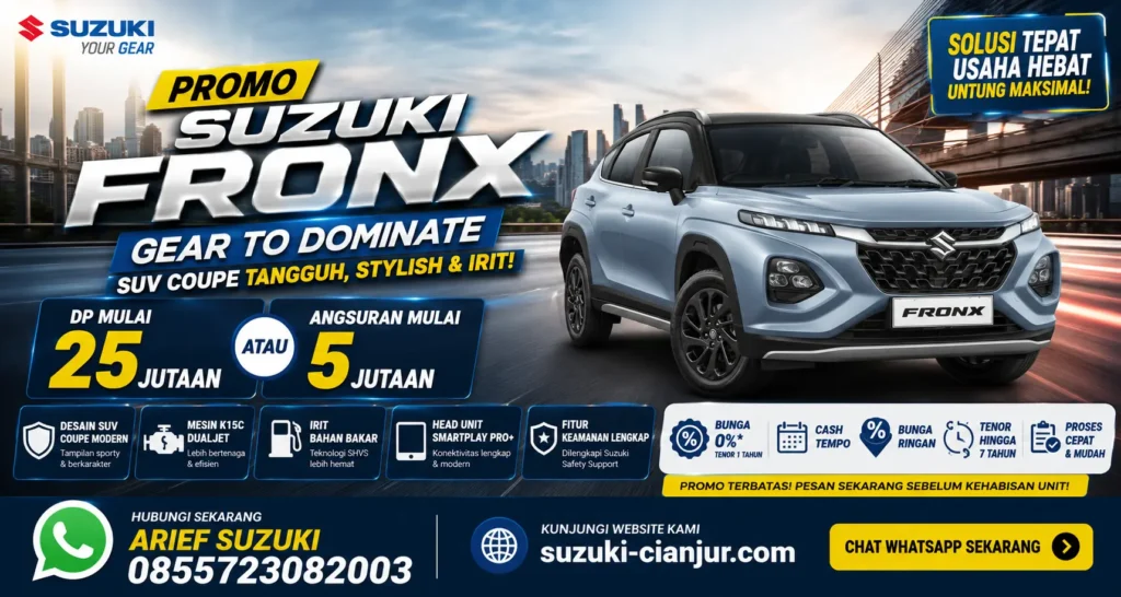 Promo suzuki fronx cianjur