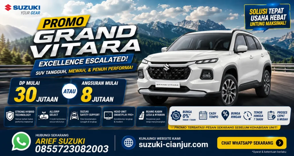 Promo suzuki grand vitara cianjur