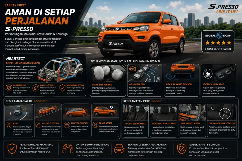 Suzuki Spresso Safety