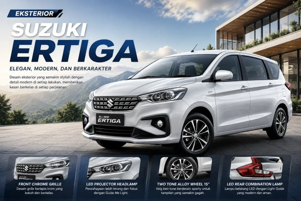 eksterior suzuki ertiga cianjur