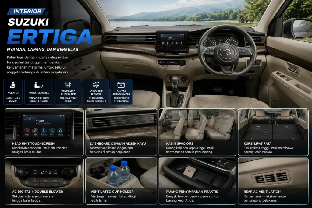 interior suzuki ertiga cianjur